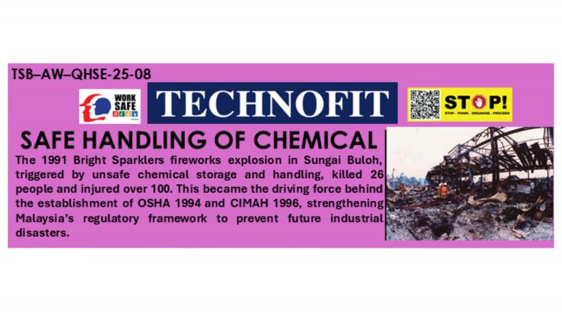 HSE SAFE HANDLING CHEMICAL AWARENESS