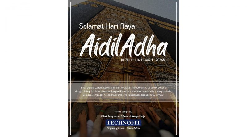 SELAMAT HARI RAYA AIDILADHA